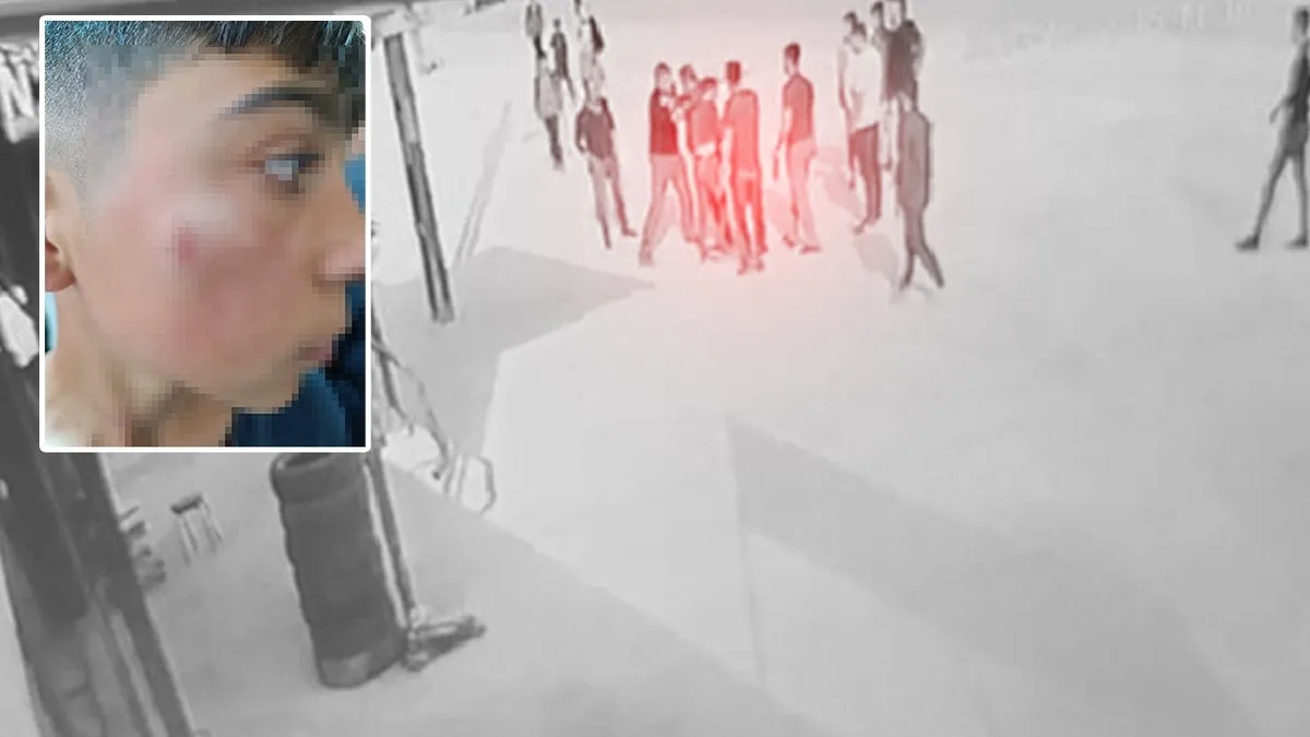 Şakalaştığı arkadaşı ağlayarak babasına gitti: Öfkelenen adam 13 yaşındaki öğrenciyi darp etti!