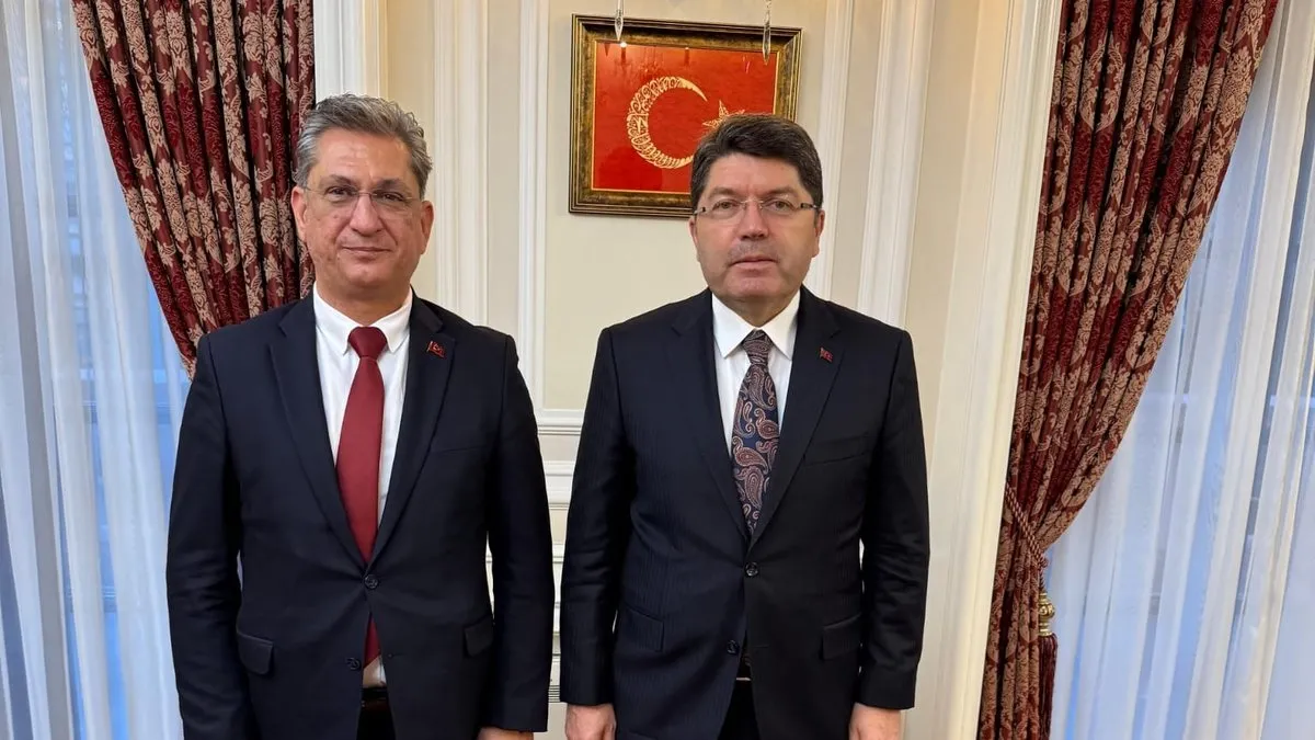 AK PartiMuğla İl Başkanı Laçin, Adalet Bakanı Tunç ile görüştü