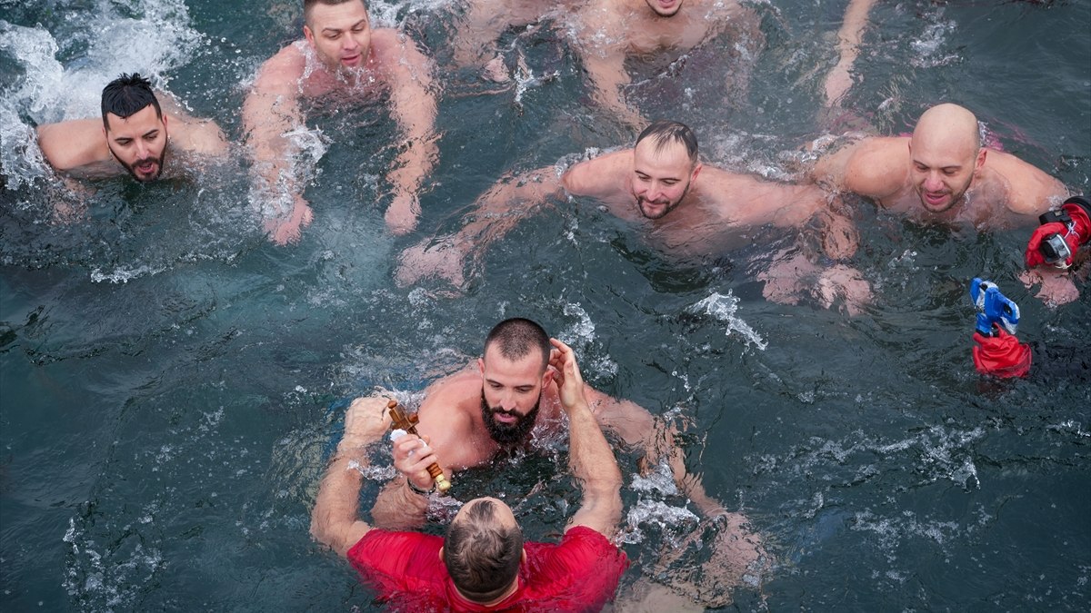 Kuzey Makedonya’da Epifani Bayramı kutlandı