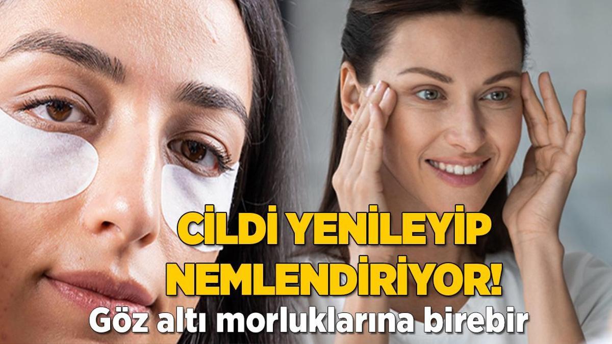 Göz altı morluklarını yok etmek için soğuk dokunuş şart! 1 gecede içine işleyecek