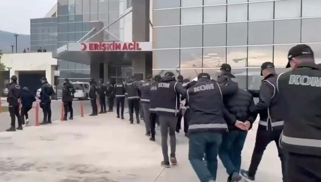 Manisa’da suç örgütü operasyonu: 10 tutuklama